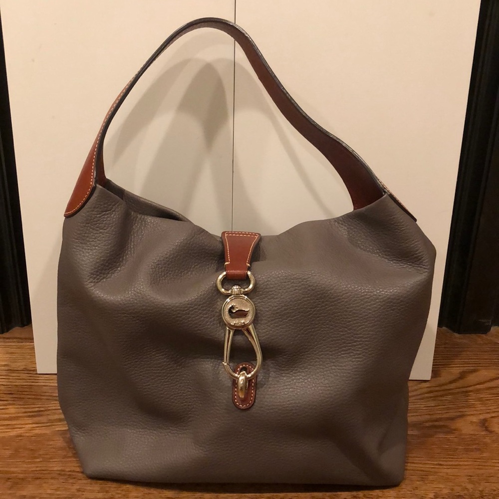 Dooney & Bourke Florentine Logo Boho Shoulder Bag